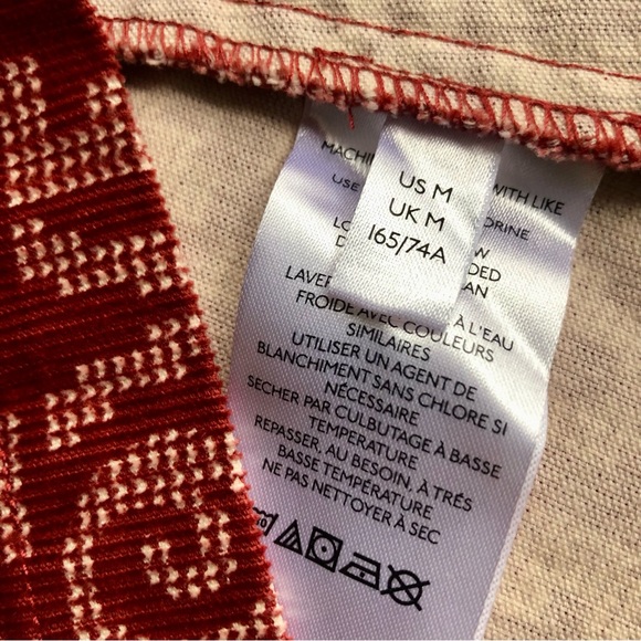 Urban Outfitters Gianna Corduroy Mini Skirt, Red M NWT - Picture 8 of 9